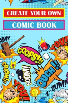 Preview of Blank Comic Book: Create Your Own Comics With This Comic Book Journal Kids Adult