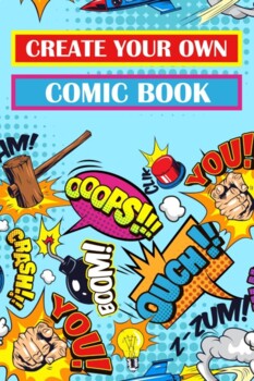  Blank Comic Book For Kids : Create Your Own Comics