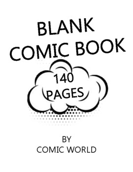 Preview of Blank Comic Book For Kids : Create Your Own Comics With This Comic Book Journal