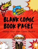 Make Your Own Comic Strip - Portrait Page Layout - 8 ct.