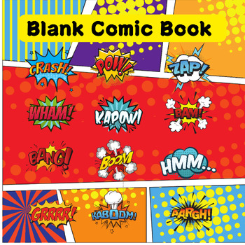 Preview of Blank Comic Book Templates - Create Your Own Comic Book - Comic Templates