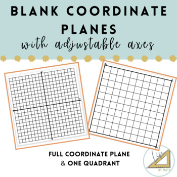 blank coordinate plane 20x20