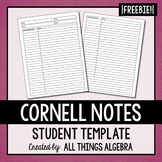 FREE Cornell Notes Template