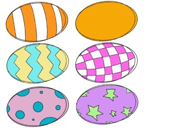 Preview of Blank Easter Eggs 