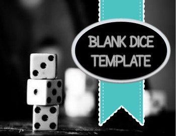 Preview of Blank Editable Dice