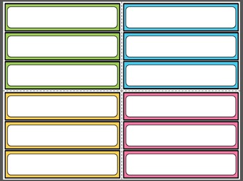 Blank Editable Strategy Cards by ForTheHeartOfLearning | TPT