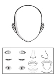 Blank Faces Cut and Stick Activity