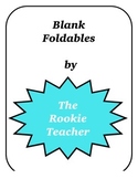 Blank Foldables