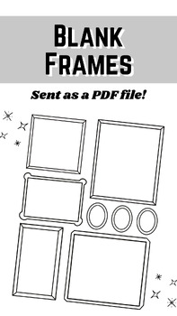 Preview of Blank Frames // Boxes, Boarders, Outline Pages