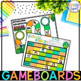 10 Printable Blank Game Boards for ANY subject (Rainforest Theme)