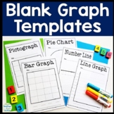 Blank Graph Templates: Bar Graph, Pie Chart, Pictograph, L