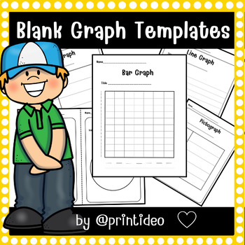 Preview of Blank Graph Templates | Blank pictogram template | Blank Bar Chart template