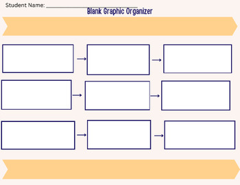 Preview of Blank Graphic Organizer