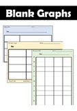 Blank Graphs-Tally Chart, Picture Graph, & Bar Graph
