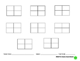 Blank Group Seating Chart