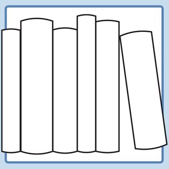 blank book spine