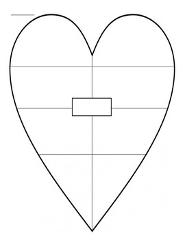 heart map for writing teaching resources teachers pay teachers