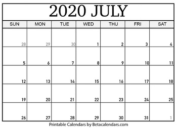 blank july 2021 calendar printable by mateo pedersen tpt