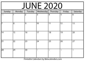 blank june 2021 calendar printable by mateo pedersen tpt