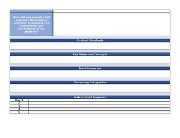 Blank Lesson Plan Template - UPDATED by Casey St Clair | TpT