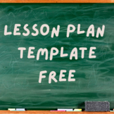 Lesson Plan Template Blank Free Secondary ELA Resources Ex
