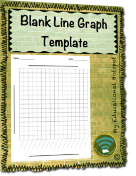 blank line graph for kids