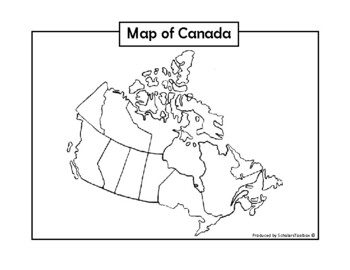 Preview of Blank Map of Canada