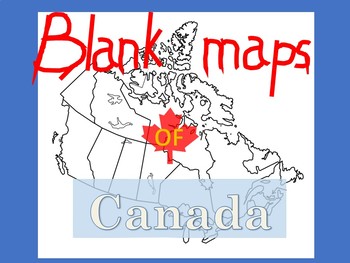 Preview of Blank Maps of Canada