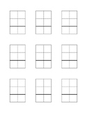 Blank Math Multi Digit Grid for Addition & Subtraction | P