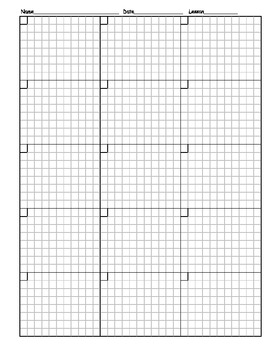 Blank Math Homework Practice Sheet by 3BrightStars | TpT