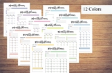 Blank Monthly Calendar Pages, Monthly Printable Desk Wall 