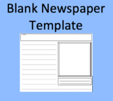 Blank Newspaper Template