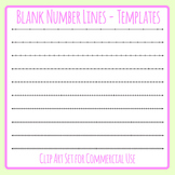 blank number line worksheets teaching resources tpt