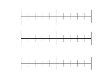 Preview of Blank Number Lines