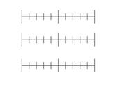 Blank Number Lines