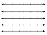 Blank Number Lines (for any activity)