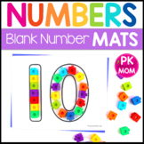 Blank Number Mats