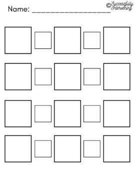 Blank Number Sentence/ Equation Template by Jasmine Norris | TpT