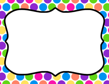 Blank Page or Poster Templates (11x8.5) - Birthday Party | TPT