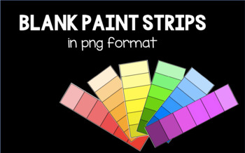 Preview of Blank Paint Strips