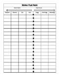 Blank Place Value Chart: Rounding/ Comparing