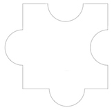 Blank Puzzle Piece