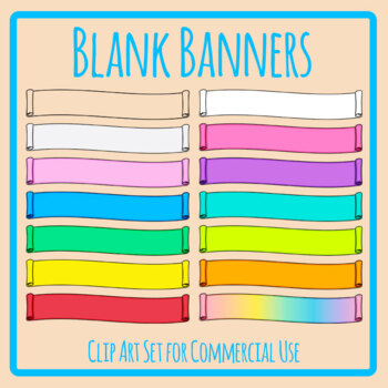 blank scroll banner template