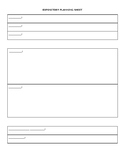 Blank STAAR Graphic Organizer-Expository Essay Planning Sheet