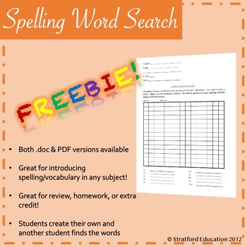 word search maker for teachers free