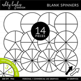 Blank Spinners Clipart
