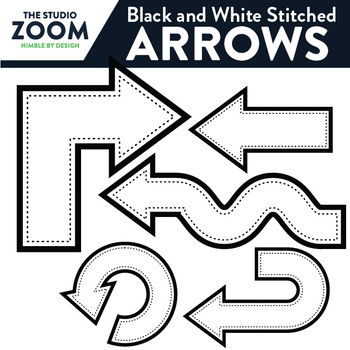 Preview of Blank Stitched Arrows [ The Studio Zoom ]
