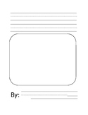 Blank Story Book Writing Paper