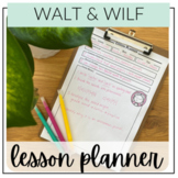 Blank Template For Preschool Lesson Plans