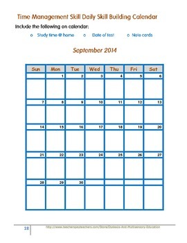 Time Study Sheet Template